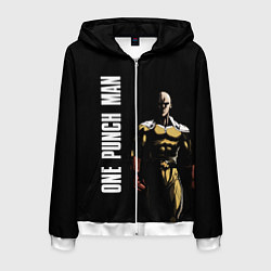 Мужская толстовка на молнии One Punch Man