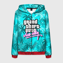 Мужская толстовка на молнии GTA VICE CITY