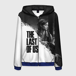 Толстовка 3D на молнии мужская THE LAST OF US 2, цвет: 3D-синий