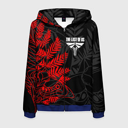 Толстовка 3D на молнии мужская THE LAST OF US 2, цвет: 3D-синий