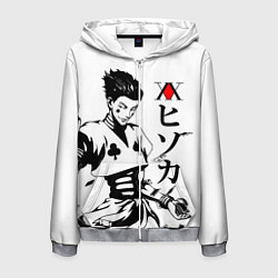Мужская толстовка на молнии Hunter x Hunter, Hisoka