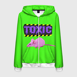 Мужская толстовка на молнии Toxic