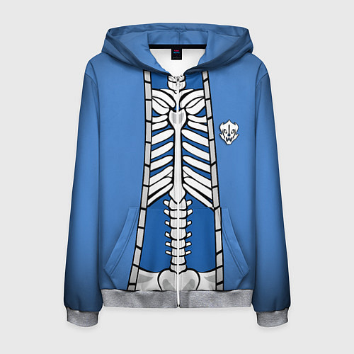 Мужская толстовка на молнии КУРТКА САНСА SANS / 3D-Меланж – фото 1