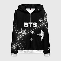 Мужская толстовка на молнии BTS бойбенд Stars