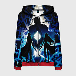 Мужская толстовка на молнии Sword Art Online Кирито Асуна