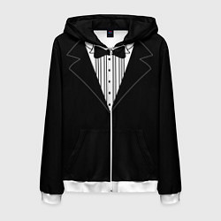 Мужская толстовка на молнии Смокинг 2