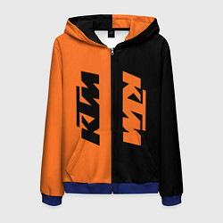 Мужская толстовка на молнии KTM КТМ Z