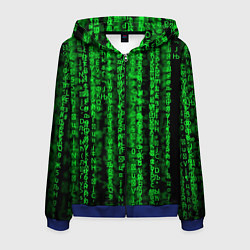 Мужская толстовка на молнии Программная ошибка Баг 3D