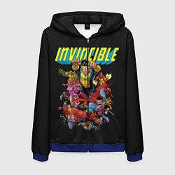 Мужская толстовка на молнии Неуязвимый Invincible