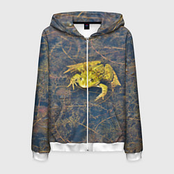 Мужская толстовка на молнии Лягушка