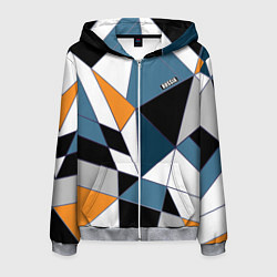 Мужская толстовка на молнии Геометрический узор