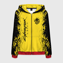 Мужская толстовка на молнии CYBERPUNK 2077 КИБЕРПАНК 2077