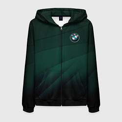 Мужская толстовка на молнии GREEN BMW