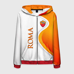 Толстовка 3D на молнии мужская Рома, цвет: 3D-красный