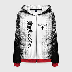 Мужская толстовка на молнии Токийские мстители Tokyo Revengers logo