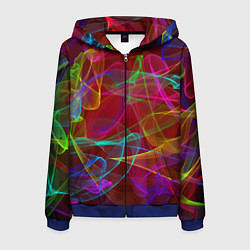 Мужская толстовка на молнии Color neon pattern Vanguard