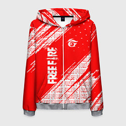 Мужская толстовка на молнии Free Fire Фри Фаер Паттерн