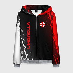 Мужская толстовка на молнии Resident evil амбрелла