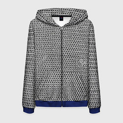 Мужская толстовка на молнии Железная кольчуга