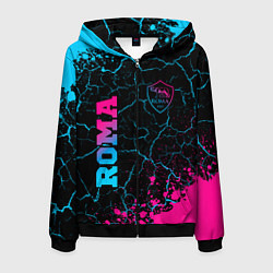 Мужская толстовка на молнии Roma - neon gradient