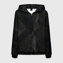 Мужская толстовка на молнии Эффект мятой бумаги