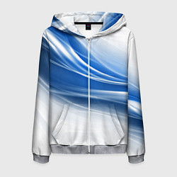 Мужская толстовка на молнии Ледяной поток ветра