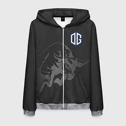 Толстовка 3D на молнии мужская Форма OG, цвет: 3D-меланж