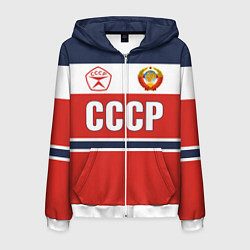 Мужская толстовка на молнии Союз Советских Социалистических Республик - СССР