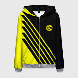 Толстовка 3D на молнии мужская Borussia sport line uniform, цвет: 3D-меланж