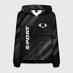 Мужская толстовка на молнии SsangYong sport metal