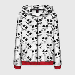 Мужская толстовка на молнии Marshmello dj pattern