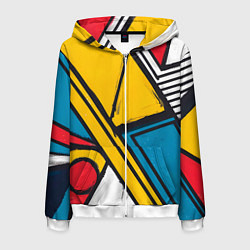 Мужская толстовка на молнии Загаражное граффити