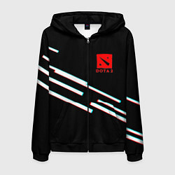 Мужская толстовка на молнии DOTA2 lines