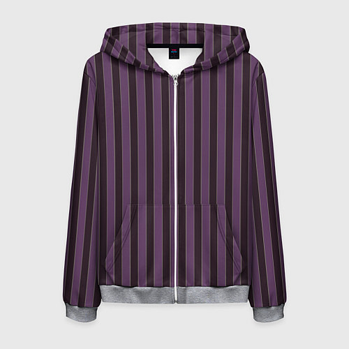 Мужская толстовка на молнии Узор как у Джинкс из Аркейн / 3D-Меланж – фото 1