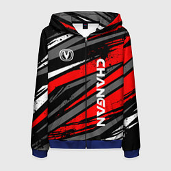 Мужская толстовка на молнии Changan - Red sport