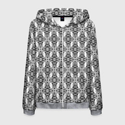 Мужская толстовка на молнии Винтажный ажур