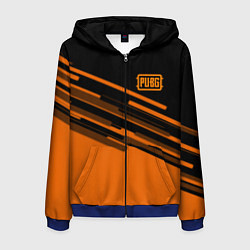 Мужская толстовка на молнии PUBG geometry line