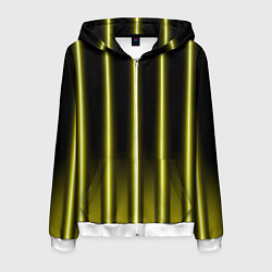 Мужская толстовка на молнии Neon yellow