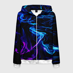 Мужская толстовка на молнии Color blue pink