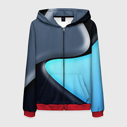 Мужская толстовка на молнии Разноцветный