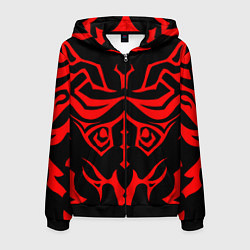 Мужская толстовка на молнии Тату ситха