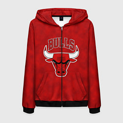 Мужская толстовка на молнии NBA Chicago Bulls