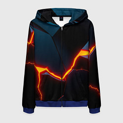 Мужская толстовка на молнии Plate split