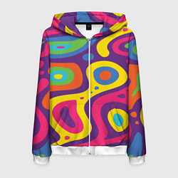 Мужская толстовка на молнии Abstract tac