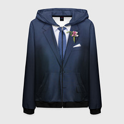 Мужская толстовка на молнии Жених