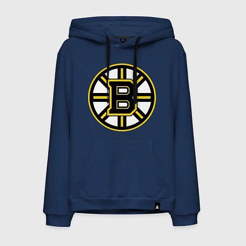 Мужская толстовка-худи Boston Bruins / Тёмно-синий – фото 1