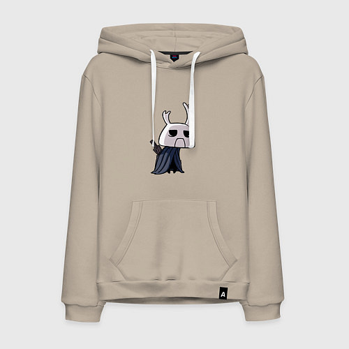 Мужская толстовка-худи Hollow Knight / Миндальный – фото 1