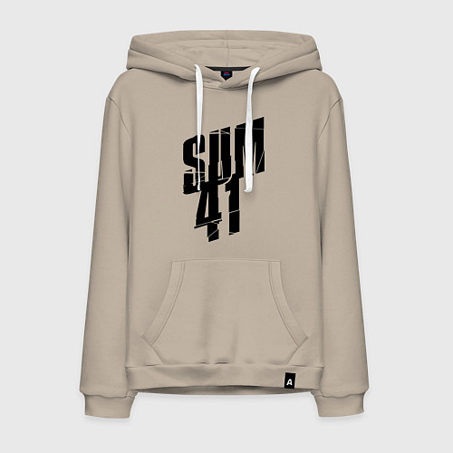 Мужская толстовка-худи Sum Forty One / Миндальный – фото 1