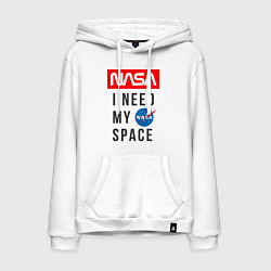 Мужская толстовка-худи Nasa i need my space