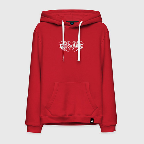 Мужская толстовка-худи GHOSTEMANE / Красный – фото 1
